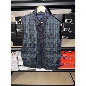 Polo Ralph Lauren Mens Vest Jacket Size Small Navy Blue Green 0304